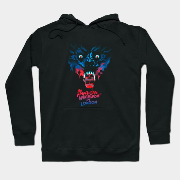 An American Werewolf in London Hoodie by GiGiGabutto